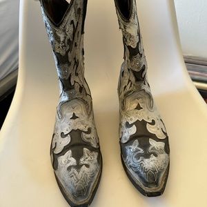 Leather Cowboy Boots